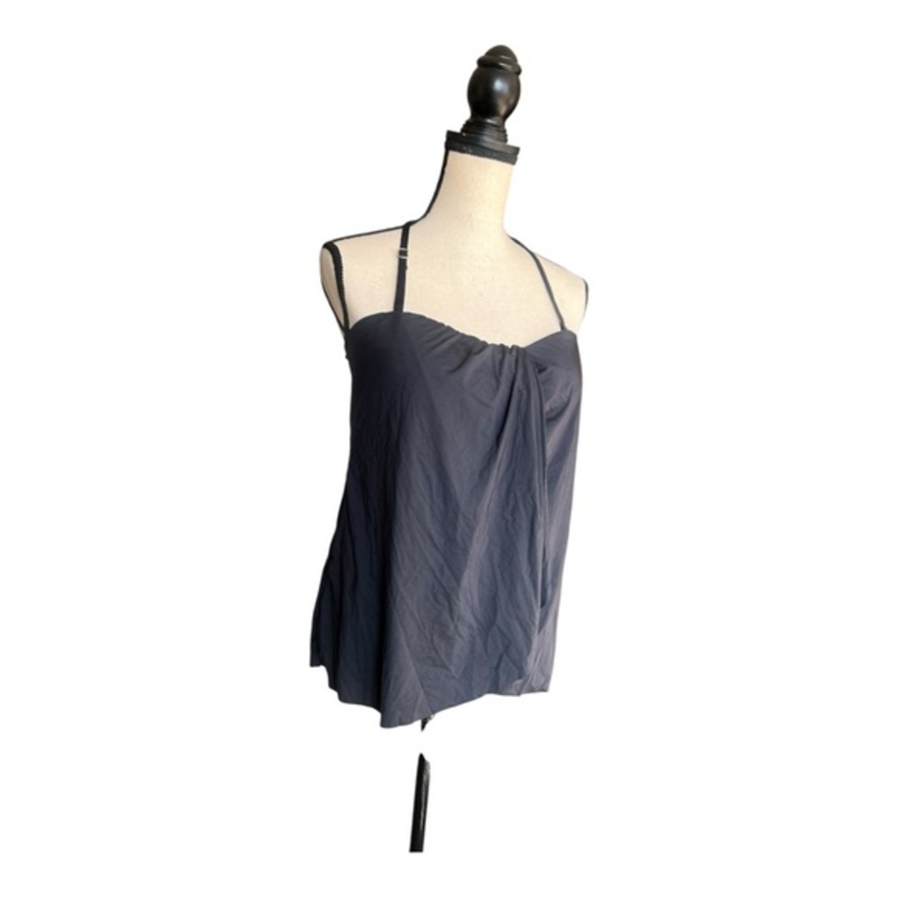 Tempt Me 2 Piece Halter Tankini Top And Bottom Set Swim Size L